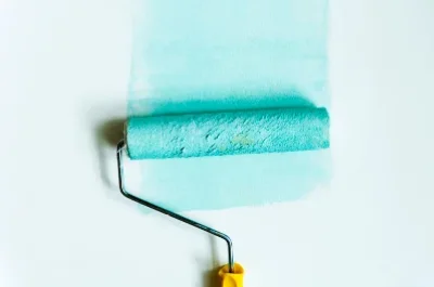 Peinture intérieure à la Meurdraquière — murs, plafonds et boiseries